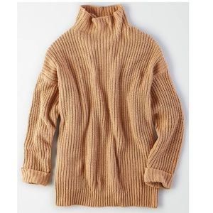 AE slouchy turtleneck sweater NWT